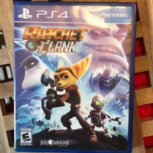 Ratchet and clank ps4 video game.
